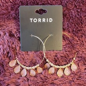 Torrid Sparkly Hoops